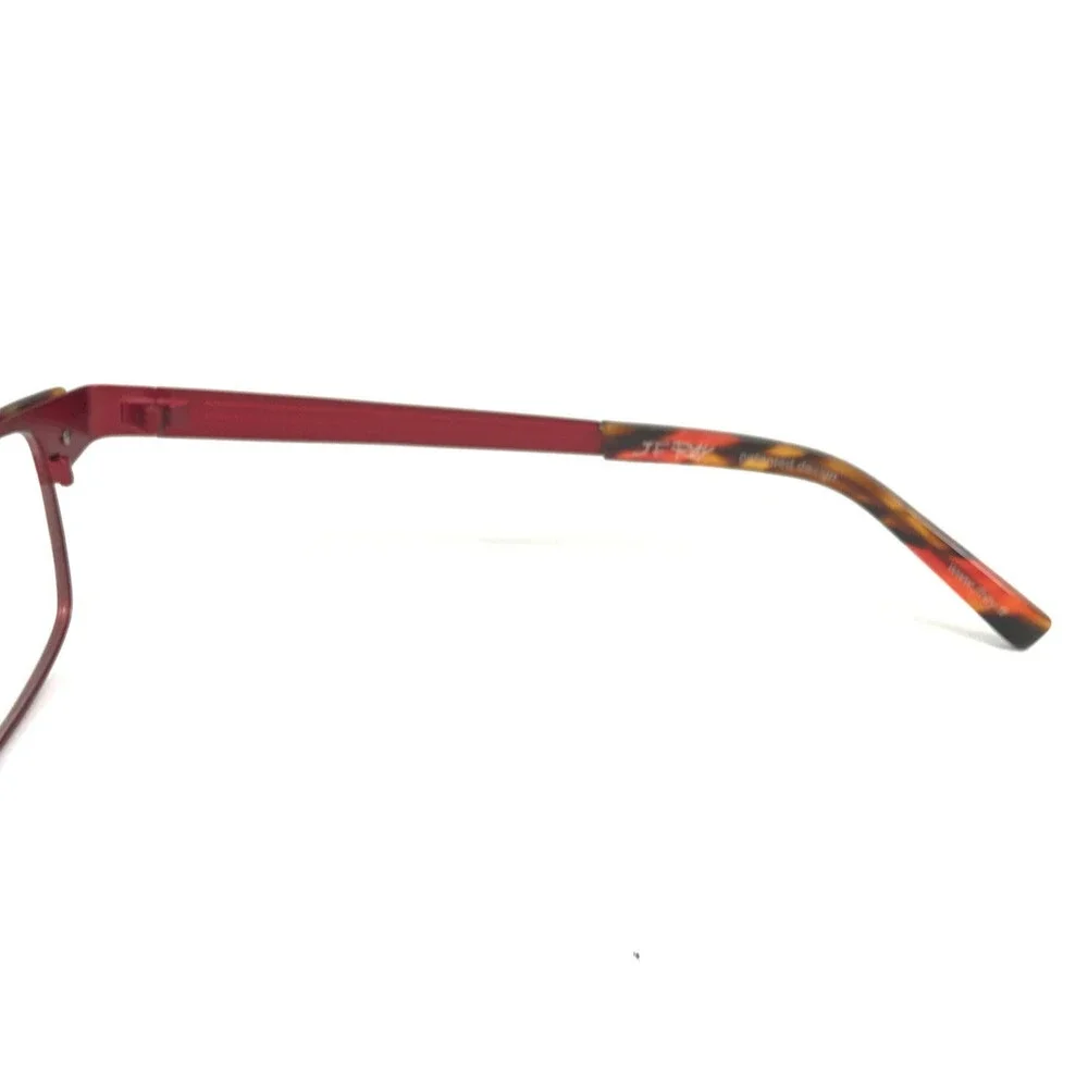 J.F. Rey Eyeglasses Frames JF2552 3090 Matte Red Orange Brown Tortoise 50-19-138